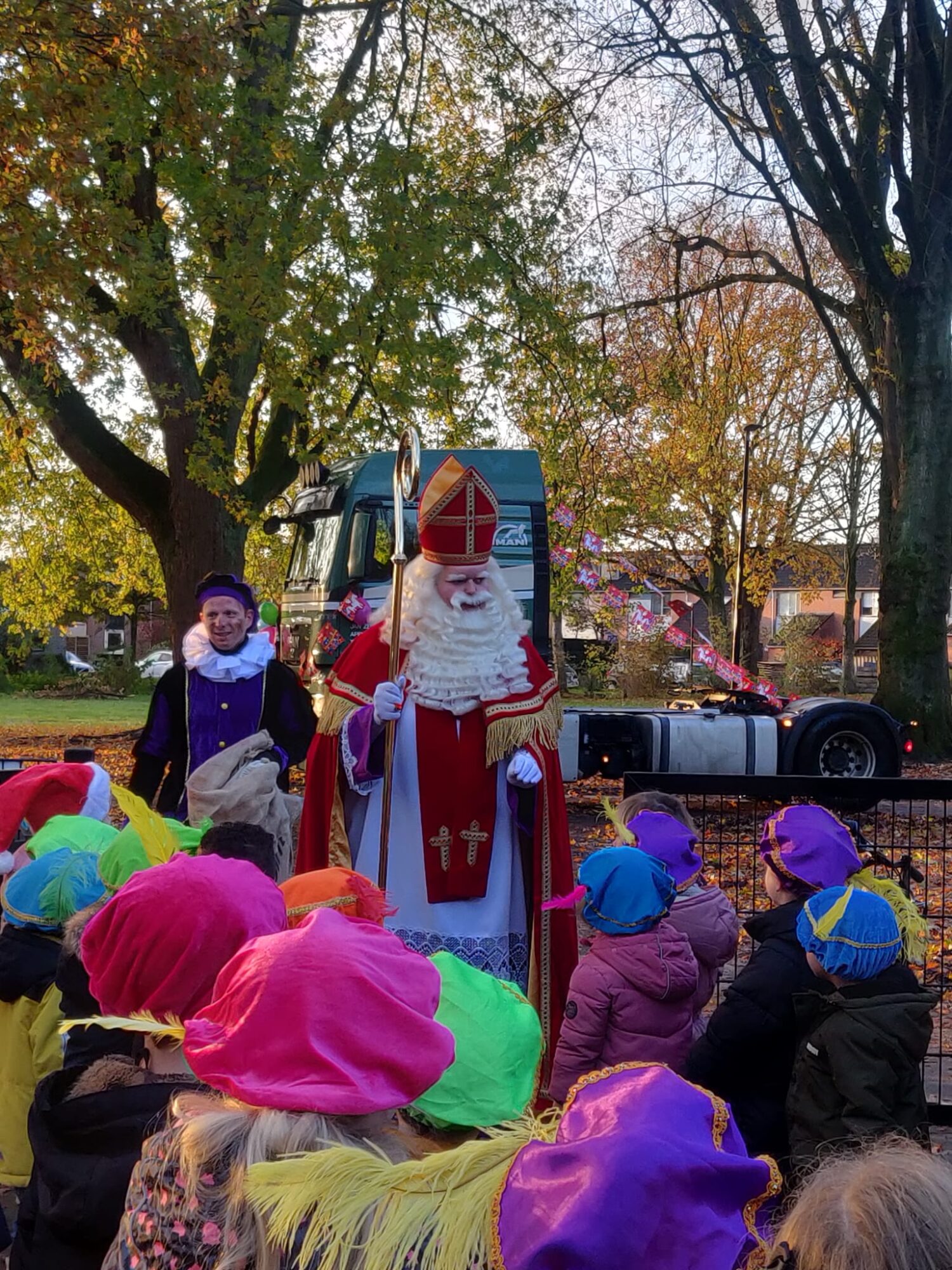 Sinterklaasviering op IKC de Marke